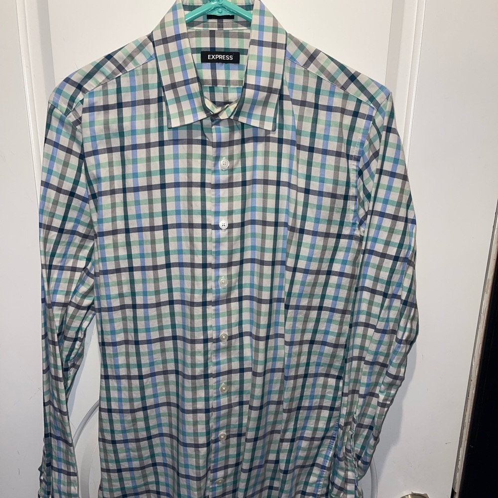EXPRESS - 100% cotton // casual/preppy button down // worn once
